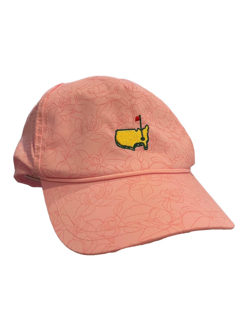 Masters Ladies Fit Floral Golf Holes Hat/Cap Authentic Pink Floral